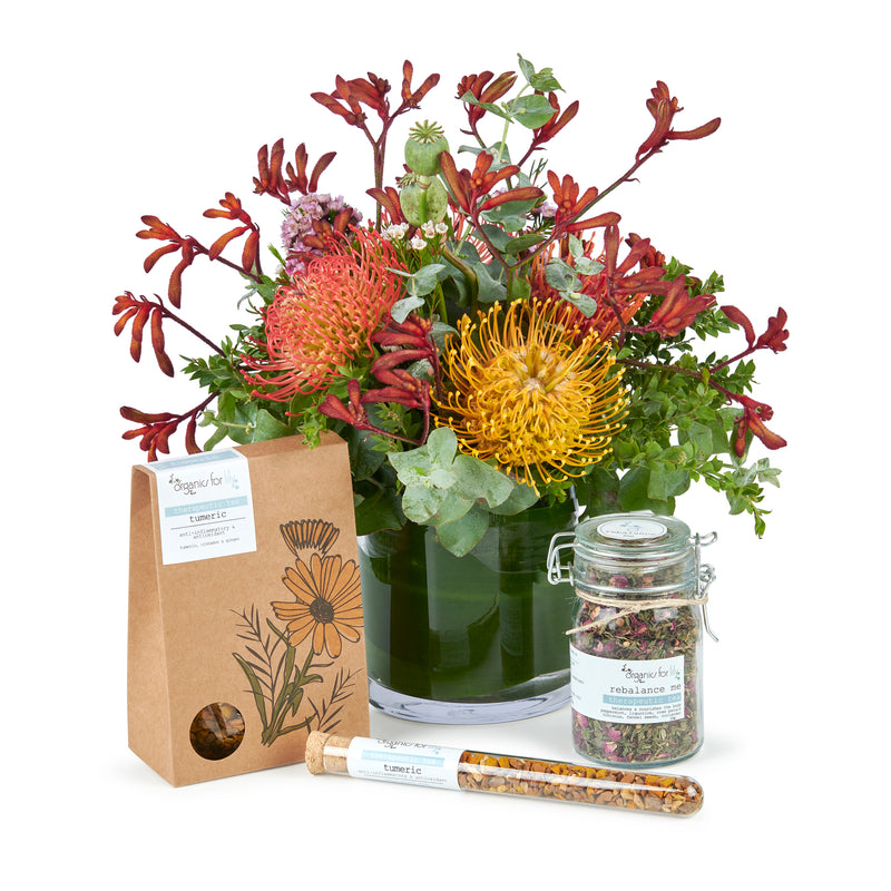 Tea Lover Floral gift pack