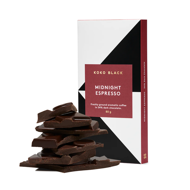 Midnight Espresso| 80g Dark Chocolate Block