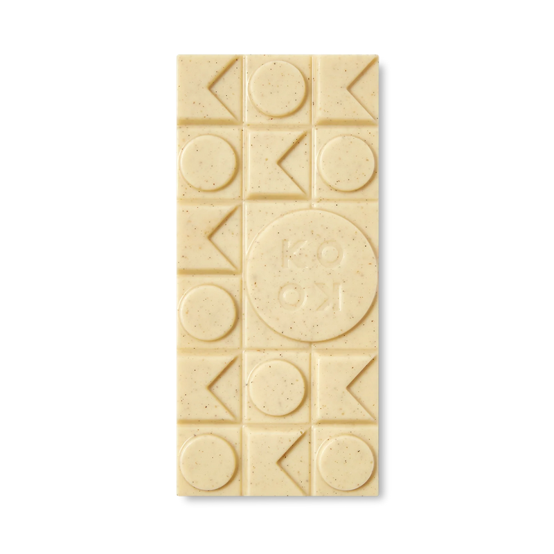 Pink Salted Vanilla| 80g Milk Chocolate Block