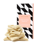 Pink Salted Vanilla| 80g Milk Chocolate Block