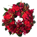 Red Burgundy Wreath