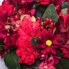 Red Burgundy Wreath