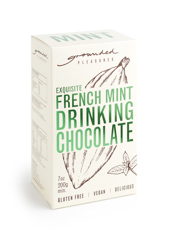 Vegan French Mint Drinking Chocolate