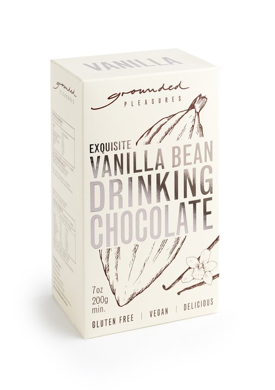 Vegan Vanilla Bean Drinking Chocolate