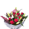 Red Rose and Lily Bouquet