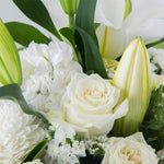 bloom'd Pure White Bouquet