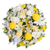 White and Yellow Wreath
